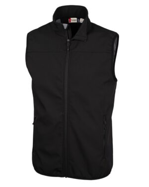 Clique Trail Recycled Stretch Softshell Mens Full Zip Vest