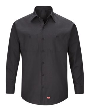 Red Kap Men's Mimix™ Long Sleeve Work Shirt - SX10