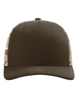 Richardson Printed Mesh Trucker Cap - 112PM