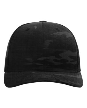 Richardson Printed Tactical Trucker Cap - 112PT