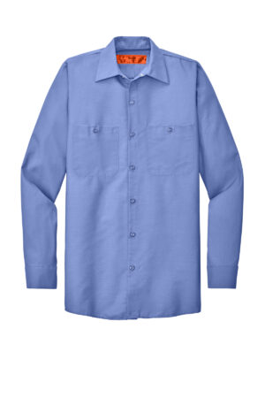 Red Kap Long Sleeve Industrial Work Shirt. SP14